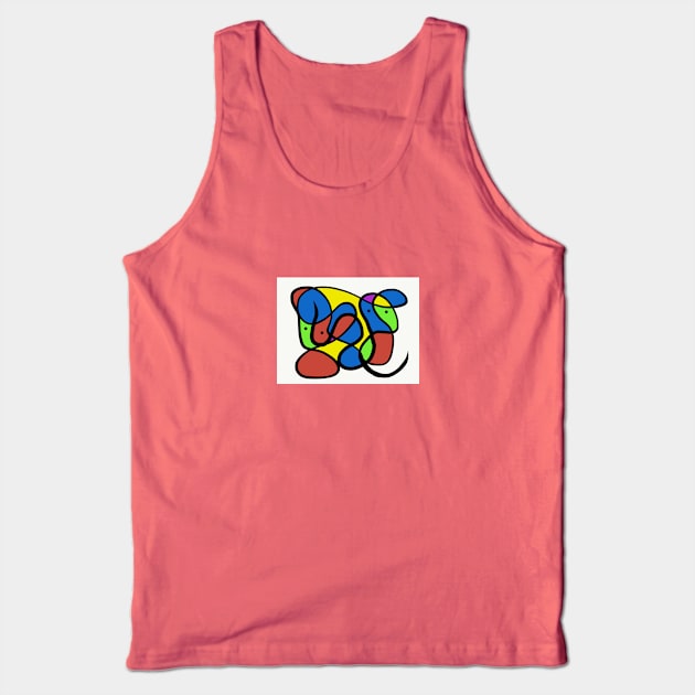 Rainbow Mice Tank Top by Gregg Standridge